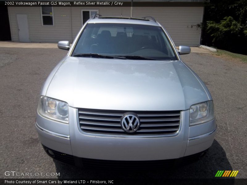 Reflex Silver Metallic / Grey 2002 Volkswagen Passat GLS Wagon