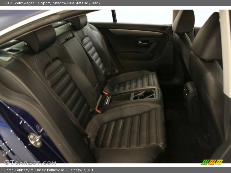 Shadow Blue Metallic / Black 2010 Volkswagen CC Sport