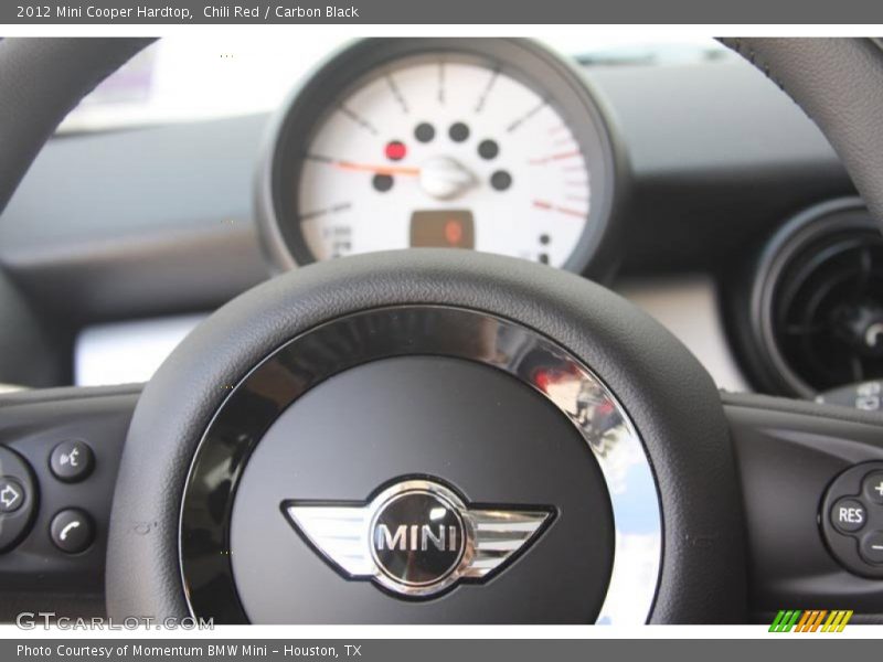Chili Red / Carbon Black 2012 Mini Cooper Hardtop
