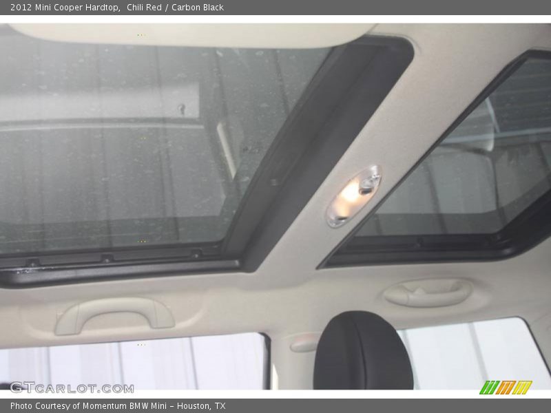 Chili Red / Carbon Black 2012 Mini Cooper Hardtop