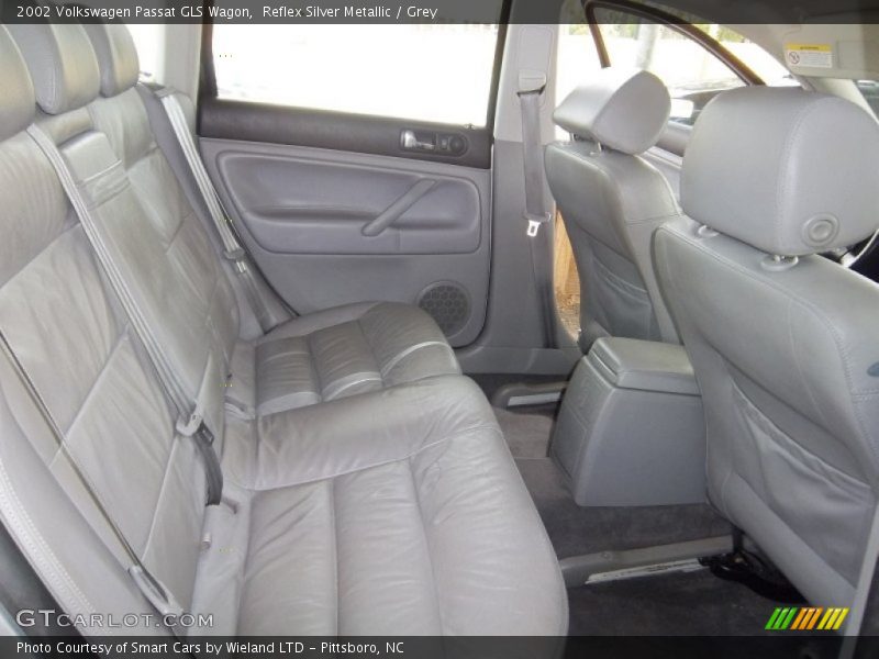 Reflex Silver Metallic / Grey 2002 Volkswagen Passat GLS Wagon