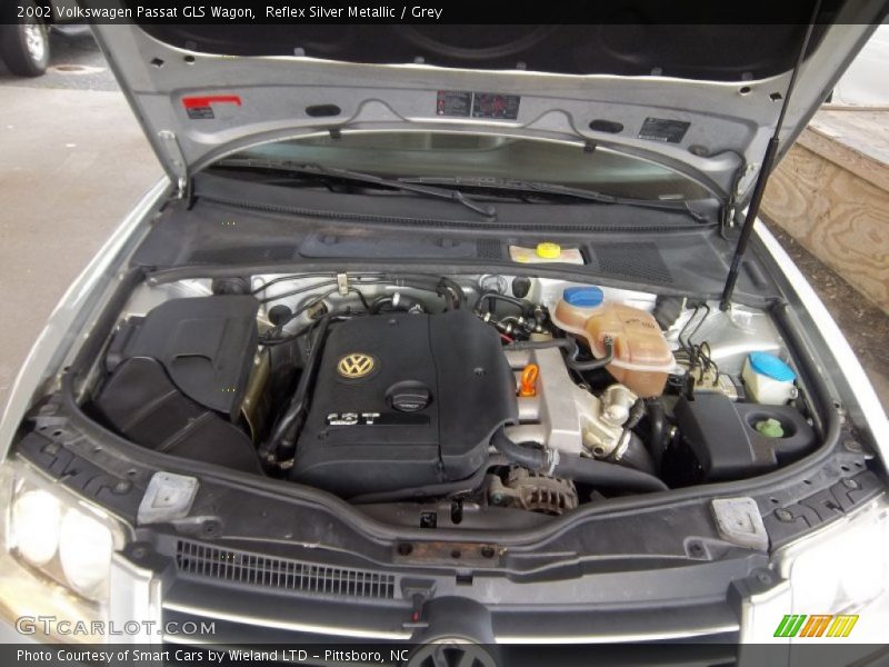 Reflex Silver Metallic / Grey 2002 Volkswagen Passat GLS Wagon