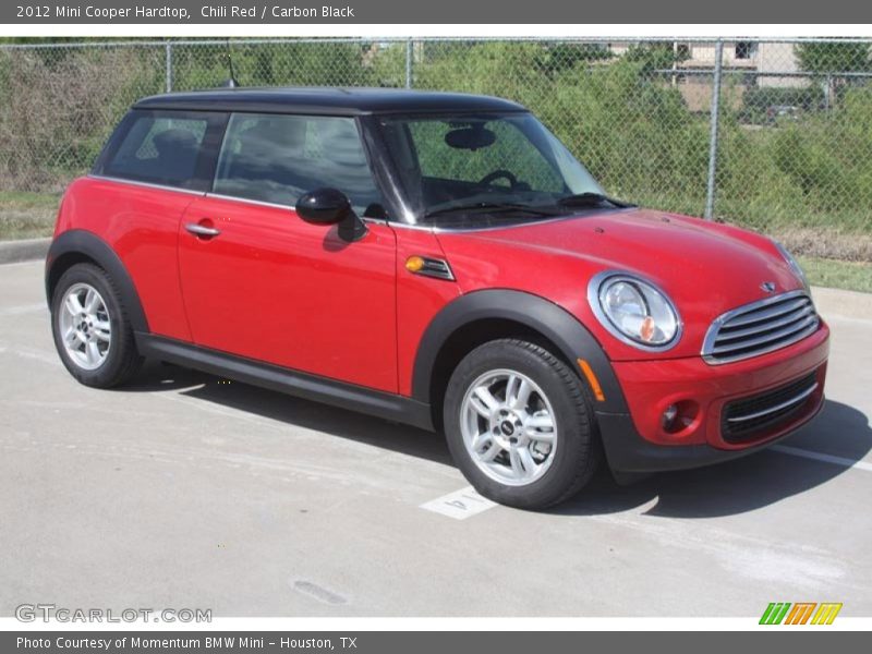 Front 3/4 View of 2012 Cooper Hardtop