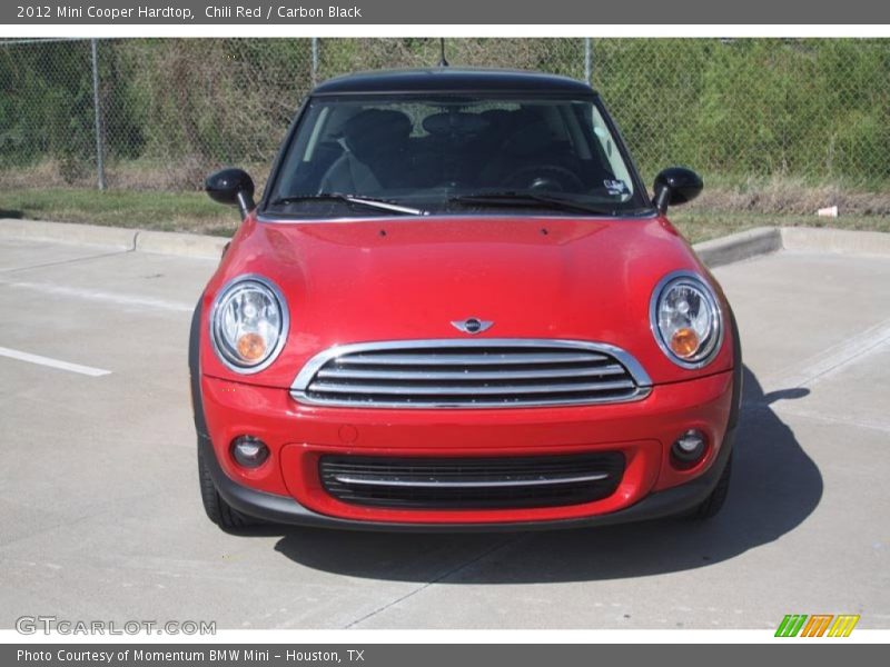 Chili Red / Carbon Black 2012 Mini Cooper Hardtop