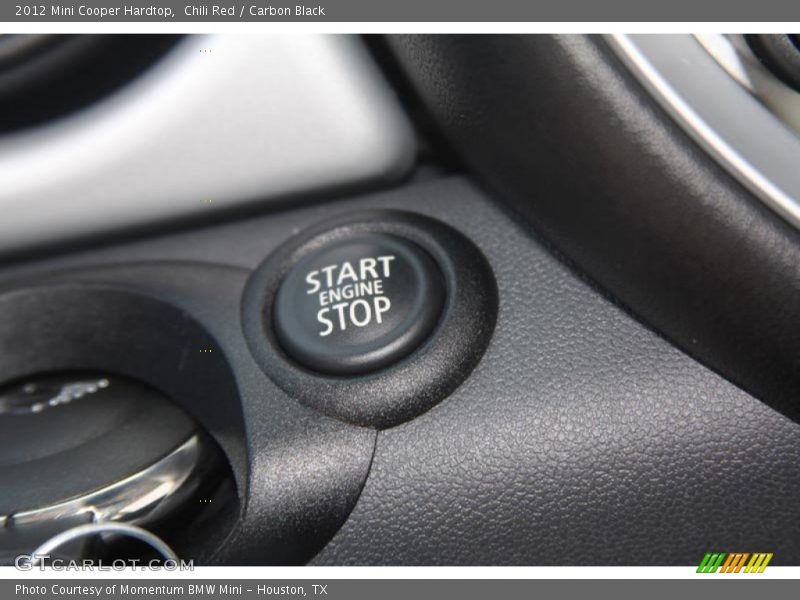 Controls of 2012 Cooper Hardtop