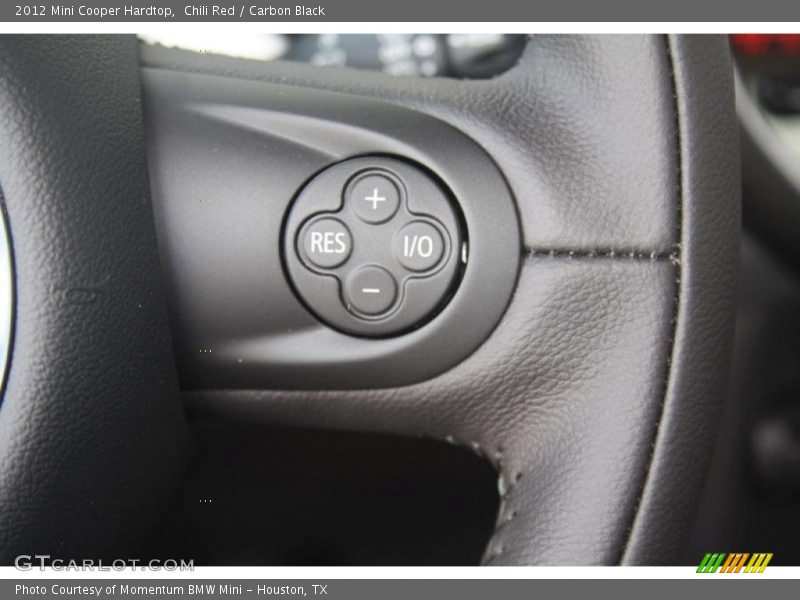 Controls of 2012 Cooper Hardtop