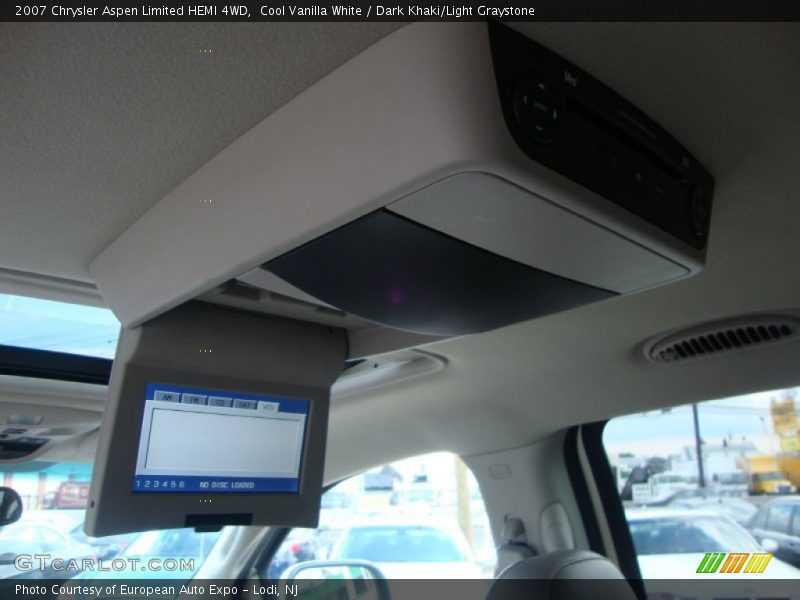 Cool Vanilla White / Dark Khaki/Light Graystone 2007 Chrysler Aspen Limited HEMI 4WD