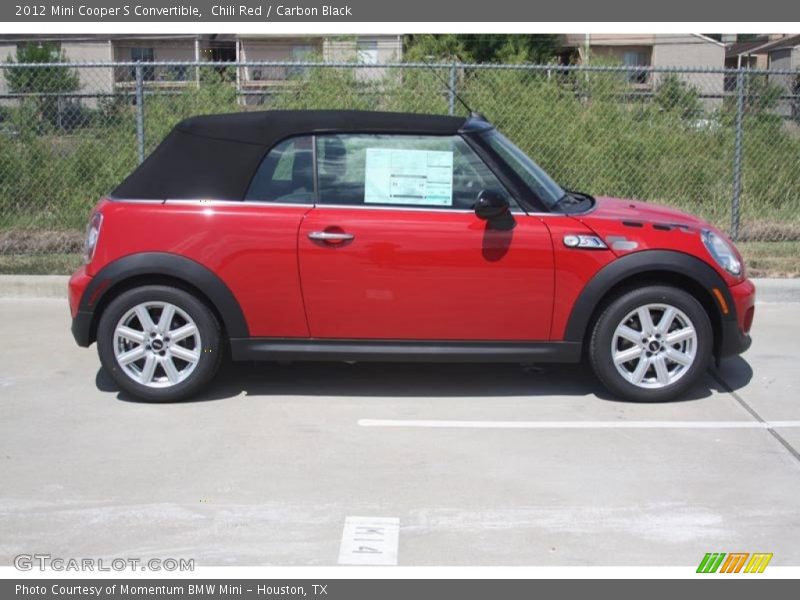 2012 Cooper S Convertible Chili Red