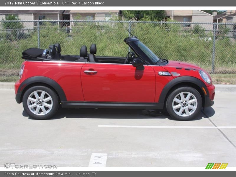  2012 Cooper S Convertible Chili Red