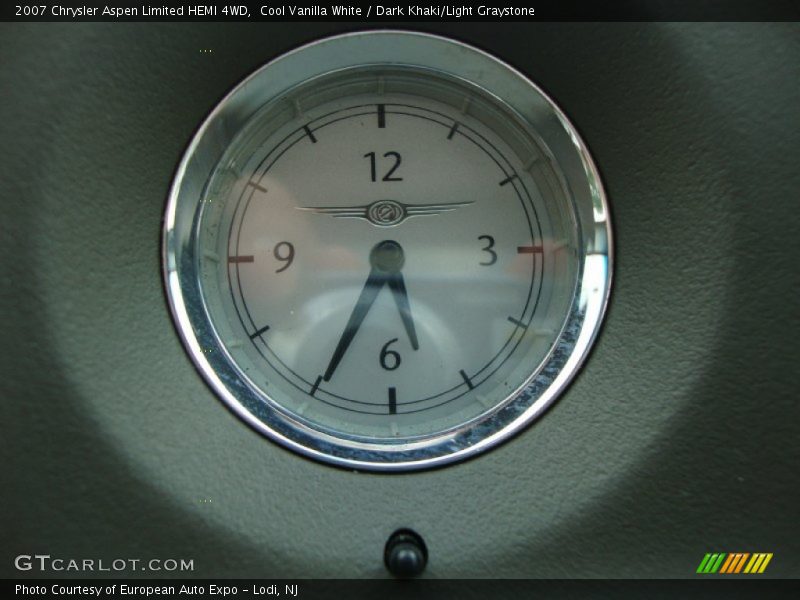 Cool Vanilla White / Dark Khaki/Light Graystone 2007 Chrysler Aspen Limited HEMI 4WD