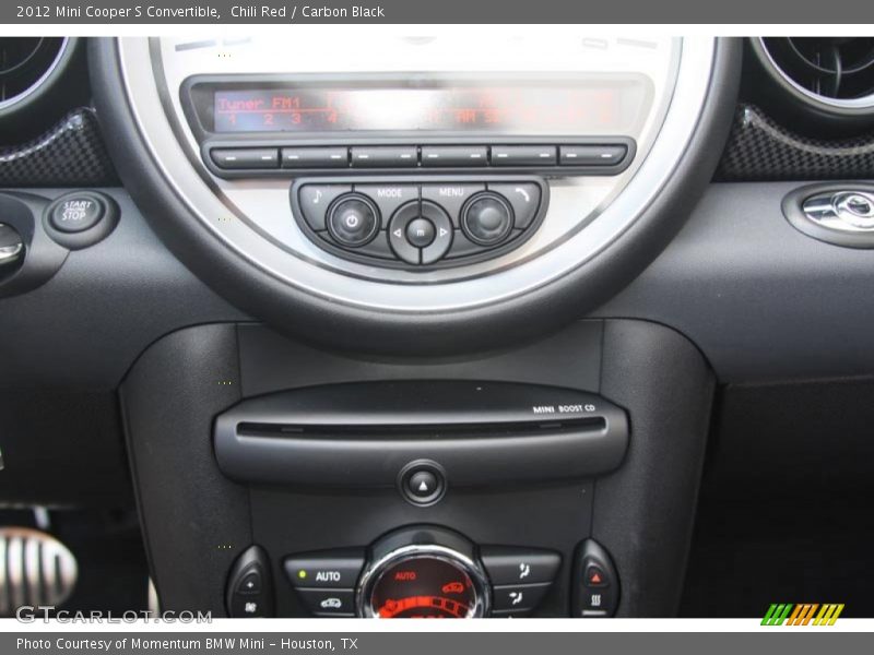 Chili Red / Carbon Black 2012 Mini Cooper S Convertible