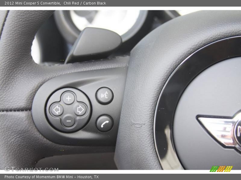 Controls of 2012 Cooper S Convertible