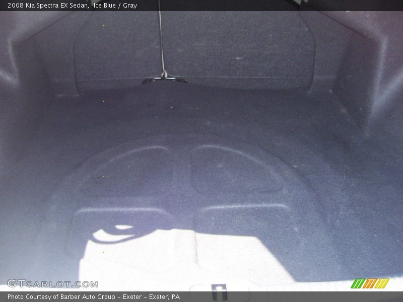 Ice Blue / Gray 2008 Kia Spectra EX Sedan