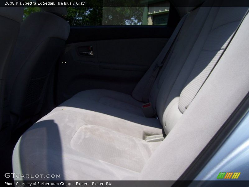 Ice Blue / Gray 2008 Kia Spectra EX Sedan