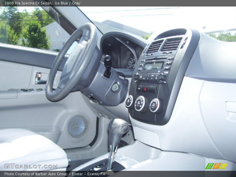 Ice Blue / Gray 2008 Kia Spectra EX Sedan