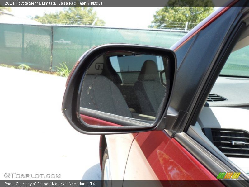 Salsa Red Pearl / Bisque 2011 Toyota Sienna Limited
