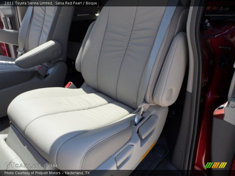 Salsa Red Pearl / Bisque 2011 Toyota Sienna Limited