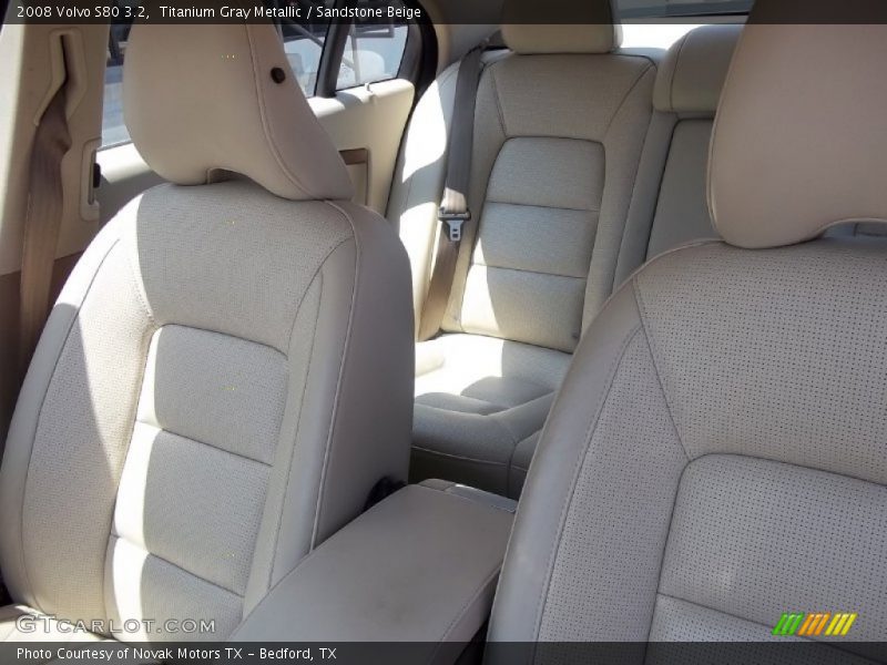 Titanium Gray Metallic / Sandstone Beige 2008 Volvo S80 3.2