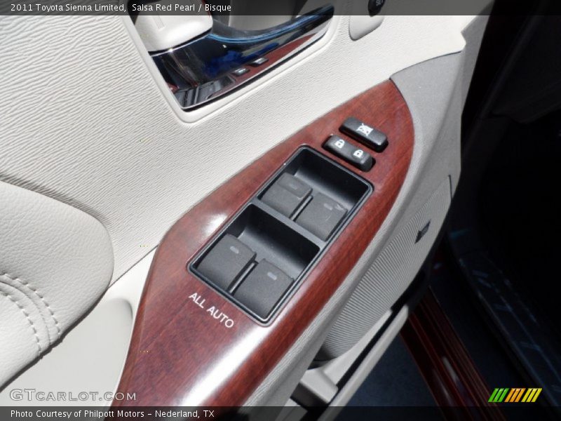 Salsa Red Pearl / Bisque 2011 Toyota Sienna Limited