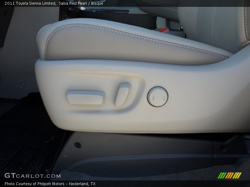 Salsa Red Pearl / Bisque 2011 Toyota Sienna Limited