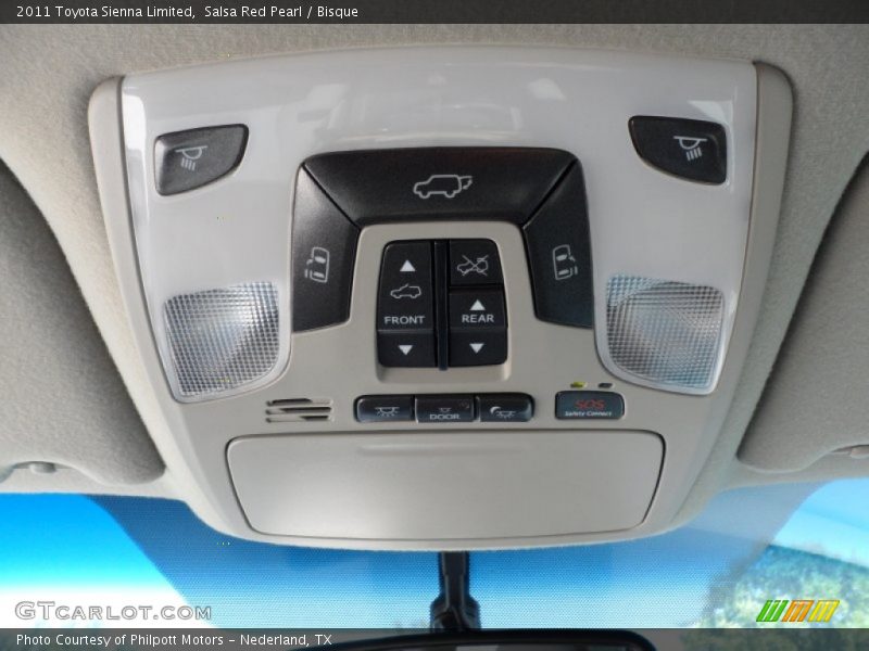 Salsa Red Pearl / Bisque 2011 Toyota Sienna Limited