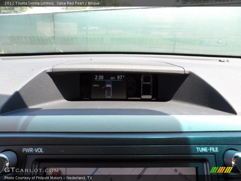 Salsa Red Pearl / Bisque 2011 Toyota Sienna Limited