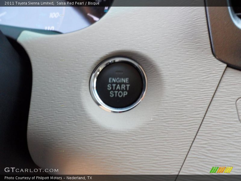 Salsa Red Pearl / Bisque 2011 Toyota Sienna Limited