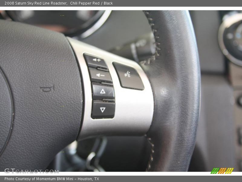 Controls of 2008 Sky Red Line Roadster