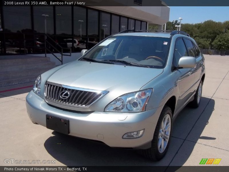 Bamboo Pearl / Ivory 2008 Lexus RX 350 AWD