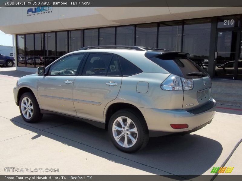 Bamboo Pearl / Ivory 2008 Lexus RX 350 AWD