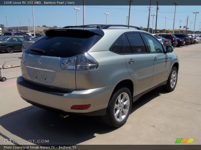 Bamboo Pearl / Ivory 2008 Lexus RX 350 AWD