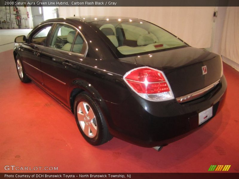 Carbon Flash Black / Gray 2008 Saturn Aura Green Line Hybrid