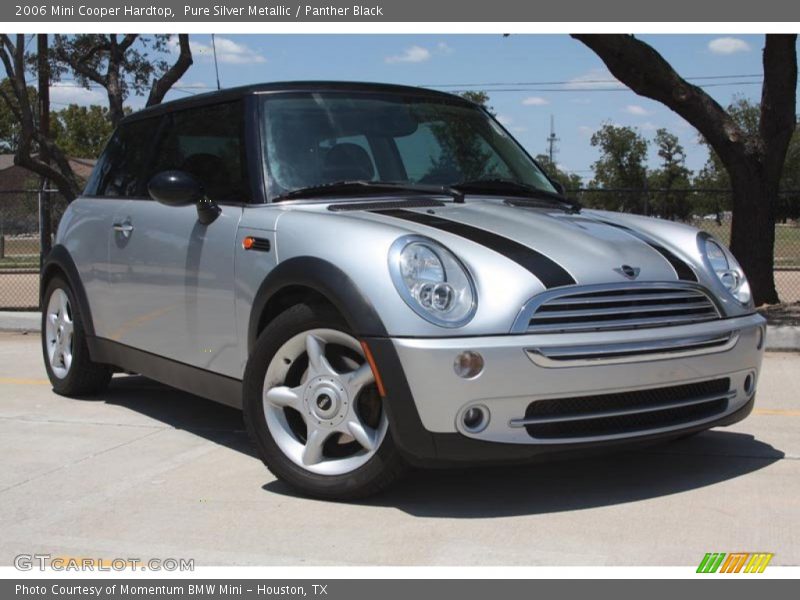 Pure Silver Metallic / Panther Black 2006 Mini Cooper Hardtop