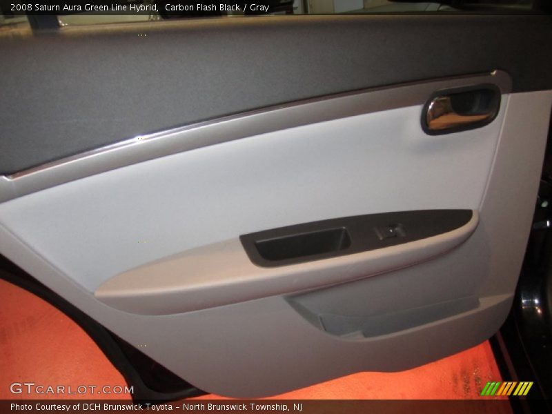 Carbon Flash Black / Gray 2008 Saturn Aura Green Line Hybrid