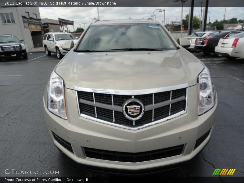 Gold Mist Metallic / Shale/Brownstone 2011 Cadillac SRX FWD