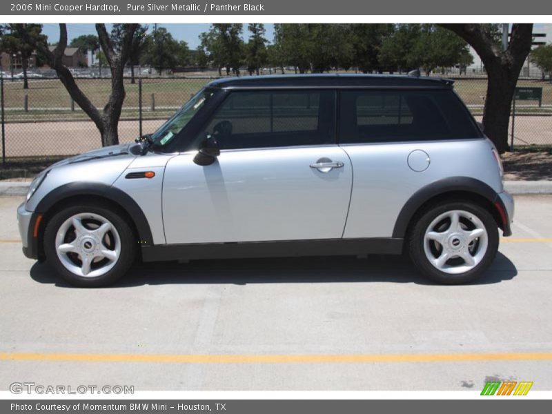 Pure Silver Metallic / Panther Black 2006 Mini Cooper Hardtop