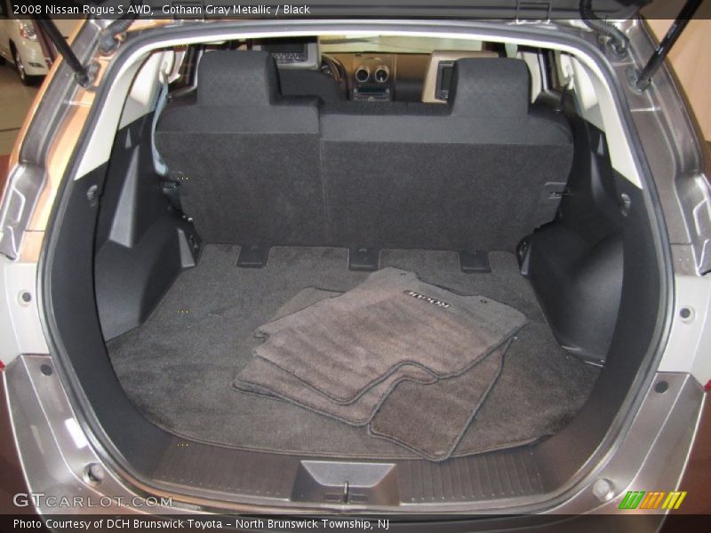 Gotham Gray Metallic / Black 2008 Nissan Rogue S AWD