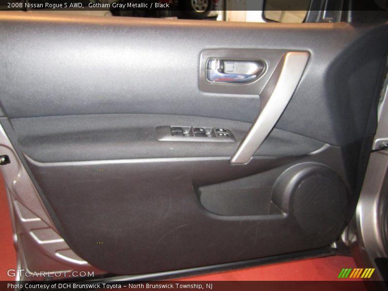 Gotham Gray Metallic / Black 2008 Nissan Rogue S AWD