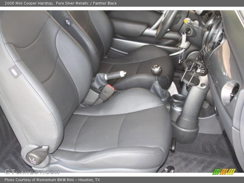 Pure Silver Metallic / Panther Black 2006 Mini Cooper Hardtop