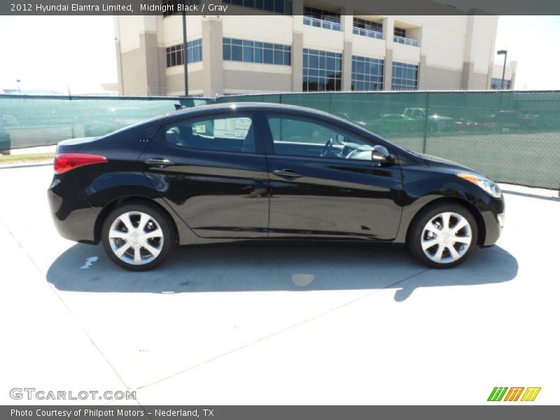  2012 Elantra Limited Midnight Black