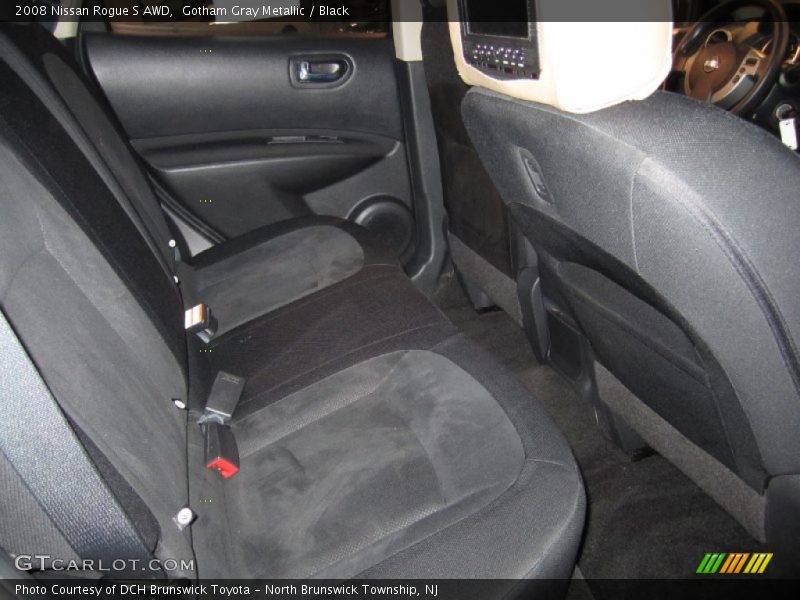 Gotham Gray Metallic / Black 2008 Nissan Rogue S AWD