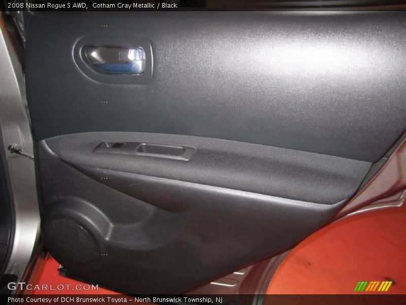 Gotham Gray Metallic / Black 2008 Nissan Rogue S AWD