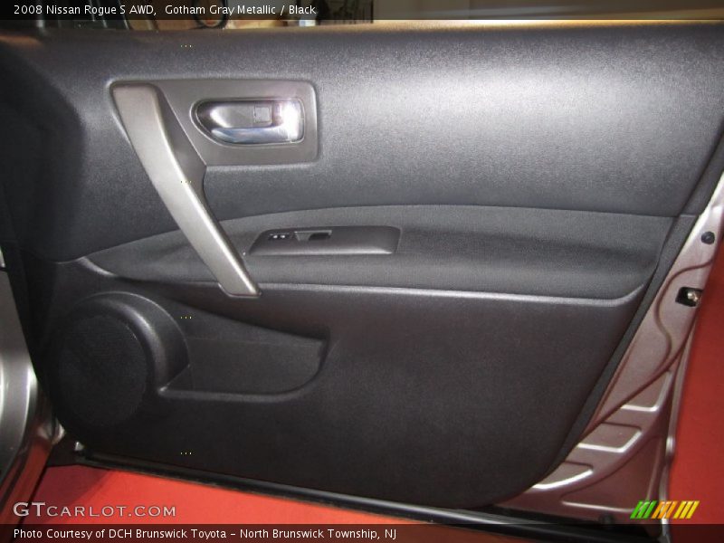 Gotham Gray Metallic / Black 2008 Nissan Rogue S AWD