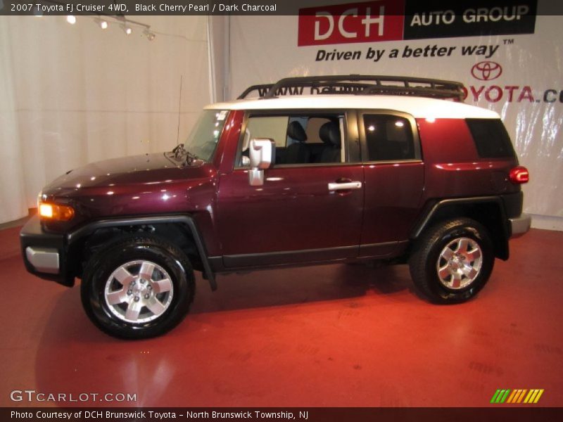Black Cherry Pearl / Dark Charcoal 2007 Toyota FJ Cruiser 4WD