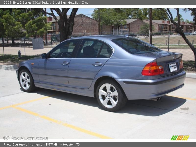 Steel Blue Metallic / Grey 2005 BMW 3 Series 330xi Sedan