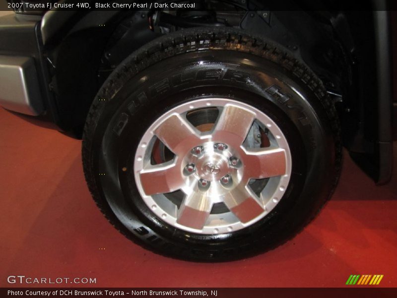 Black Cherry Pearl / Dark Charcoal 2007 Toyota FJ Cruiser 4WD