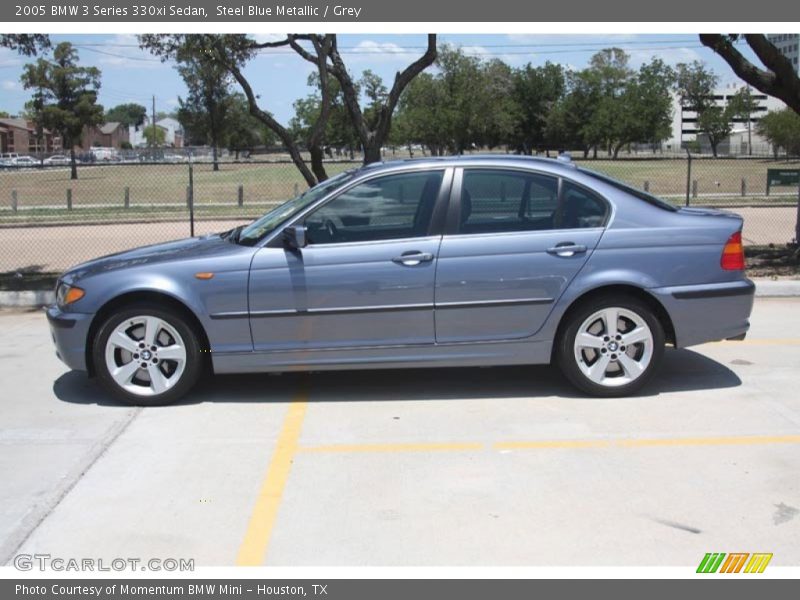  2005 3 Series 330xi Sedan Steel Blue Metallic