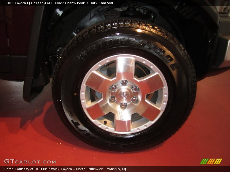Black Cherry Pearl / Dark Charcoal 2007 Toyota FJ Cruiser 4WD