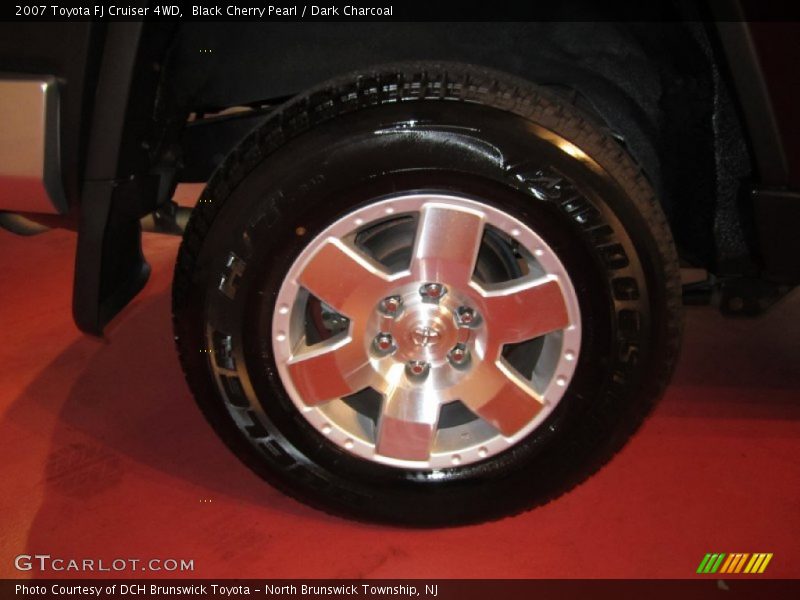 Black Cherry Pearl / Dark Charcoal 2007 Toyota FJ Cruiser 4WD