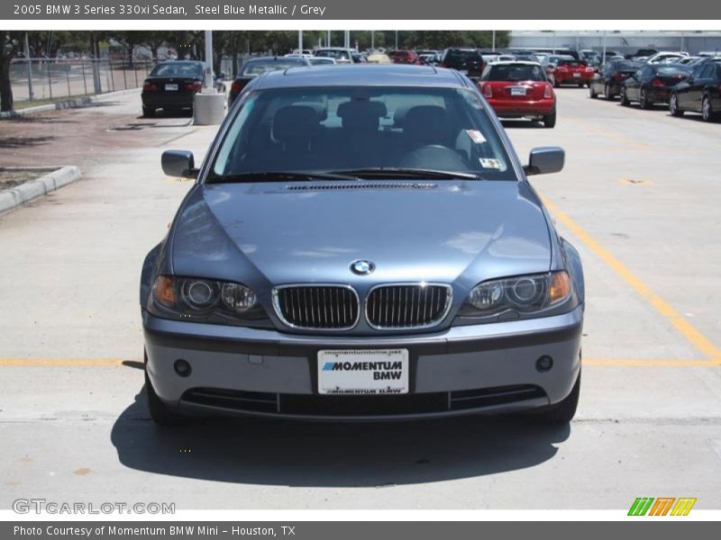 Steel Blue Metallic / Grey 2005 BMW 3 Series 330xi Sedan